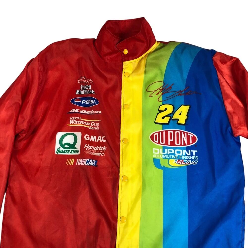 Jeff Gordon 90s DuPont Racing  Jacket XL - Picture 3 of 9